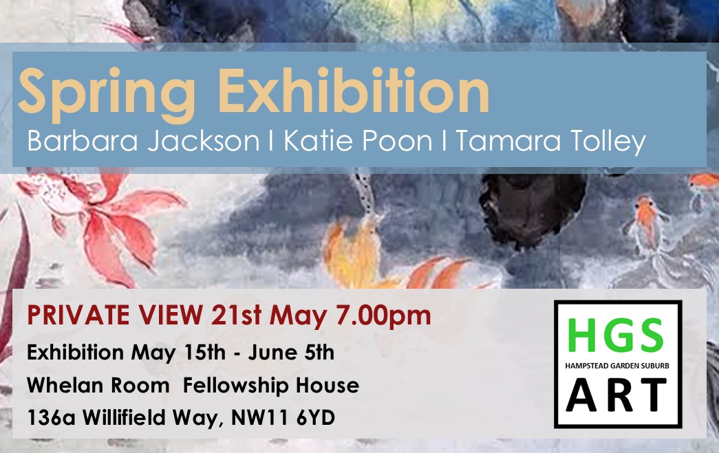 SPRING EXHIBITION: Barbara Jackson, Katie Poon, Tamara Tolley